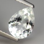 0.9CT ПРИРОДНЫЙ АКВАМАРИН (ГРУША) 8.2*6.0ММ