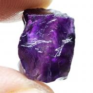 11.09Ct Натуральний необробленний аметист 14*12мм 