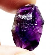 27.19Ct Необработанный аметист 25*15мм 