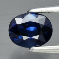 0.64Ct Натуральний Royal blue синій сапфір 5.3*4.2мм овал 