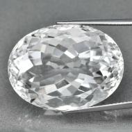 48.71Ct Натуральный Горный Хрусталь (белый кварц) 26.8*20мм Сертификат BGL