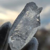 81.4Ct Натуральний Гірський Кришталь 41.5*22мм кристал без огранки 