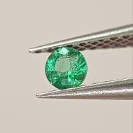 0.095Ct Смарагд натуральний Класу АА++ 2.9мм круг 
