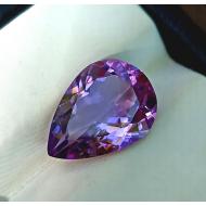 6.3Ct Натуральный полихромный Боливийский Аметист 16*11.7мм груша