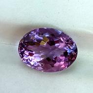 6.65Ct Натуральный полихромный Боливийский Аметист 13.6*10.3мм овал