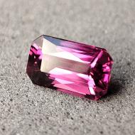 1.15Ct Натуральный родолит гранат 7.3*4.4мм (октагон) Малави Видео