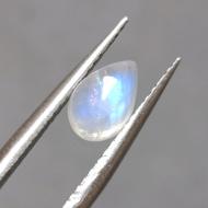1.34Ct Необработанный лунный камень (Адуляр) груша 8*5.3мм 