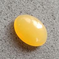 0.88Ct Натуральний жовтий опал 8*6мм овал кабошон 