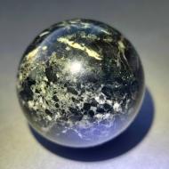 392.5Ct Натуральный Чорный Агат шар (сфера) 38мм 