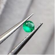0.12Ct Натуральний Смарагд Класу АА++ 3мм круг 