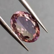 5.23Ct Натуральный Аметрин 13.8*9.9мм овал (Боливия)