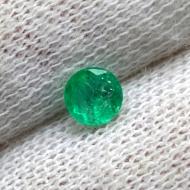 0.25Ct Натуральний смарагд 4.3мм круг (Класу А+) Відео