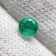 0.32Ct Натуральний смарагд 4мм круг (Класу А+) Відео