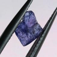 1.2Ct Натуральний Танзаніт без огранки 6.7мм Відео