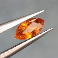 0.66Ct Натуральний Намібійський спессартин гранат (Фанта гранат) 7*3.7мм маркіз