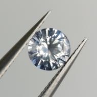 0.79Ct Серая стальная ШПИНЕЛЬ Platinum Grey 6мм Мьянма (Видео)