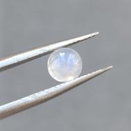 0.98Ct Чистый натуральный Лунный камень (Адуляр) круг 6мм 