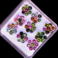 0.18Ct Драгоценный камень Турмалин 3.4мм (цена за 1шт)
