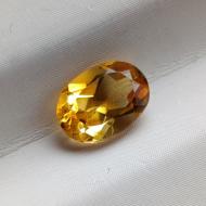 0.85Ct Натуральний цитрин 7*5мм овал 