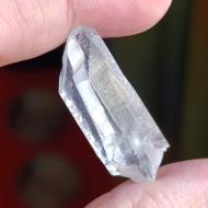 28.1Ct Ct Натуральный Горный Хрусталь кристалл 38*13мм 