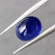 3.72Ct Натуральний сапфір овал кабошон 8.6*6.8мм