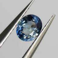 0.523Ct Натуральний синьо-блакитний Сапфір 5.2*4.3мм овал 