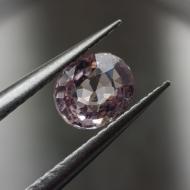 0.76Ct Platinum Pink ШПІНЕЛЬ овал 6.1*5.2мм