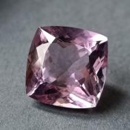 10.5Ct Натуральний Аметист Rose de France 13.8мм кушон Відео
