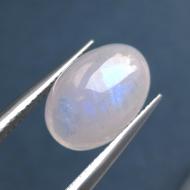 5.15Ct Необработанный голубойй лунный камень (Адуляр) овал кабошон 13*9мм 