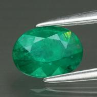 0.63Ct Натуральний Смарагд 7*5.3мм овал (Класу АА +)