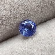 0.44Ct Натуральний синьо-блакитний сапфір 4мм круг 