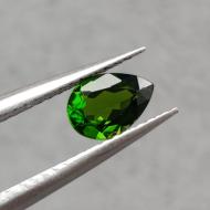0.72Ct Натуральный Хромдиопсид 7*5мм груша 