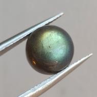 5.3Ct Натуральний лабрадорит 10мм круг кабошон