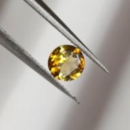 0.16CT Натуральный оранжево-желтый турмалин 3.64мм (круг) 