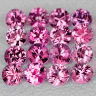 0.16Ct Натуральный розовый Малави Гранат 3.4мм 
