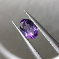 0.4Ct Натуральный аметист 6*4мм овал 
