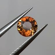 0.92Ct Натуральный Империал Топаз 6мм круг 