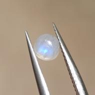 0.94Ct Натуральний місячний камінь (Адуляр) 5.2мм круг кабошон