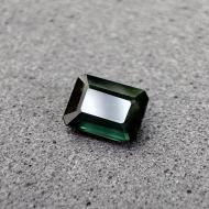 0.67Ct Натуральний зелено-синій сапфір 5.5*4.15мм октагон 