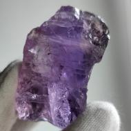 169Ct Крупный необработанный полихромный Аметист 45*28мм 