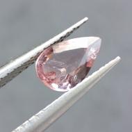0.57Ct Натуральный светло-розовый Турмалин - Рубеллит 7.8*5.2мм (груша) 