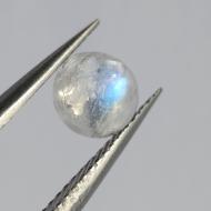 1.25Ct Натуральний місячний камінь (Адуляр) 6.5мм круг кабошон