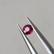 0.17Ct Уценка Натуральный рубин 3мм круг 