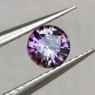 0.59Ct Редкий Colour Change фиолетовый сапфир 5.1мм (Видео)