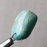 16.8Ct Натуральный амазонит 22.5*14.4мм (без огранки)