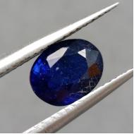 2.69Ct Натуральний синій сапфір 8.7*6.8мм (овал)
