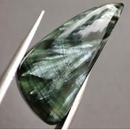 19.8Ct Натуральный Серафинит (Клинохлор) 28*12мм