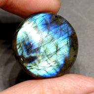 36.6Ct Крупный Натуральный лабрадорит (спектролит) 25*25мм