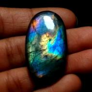 52.7Ct Натуральный лабрадорит (спектролит) 39*22мм