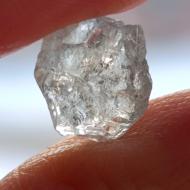 3.1Ct Натуральный необработанный аквамарин Ice blue 11.5*9мм 